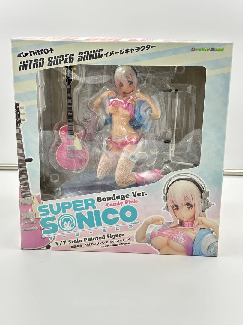 ニトロプラス すーぱーそに子 ボンデージver.(キャンディピンク版） 1/7