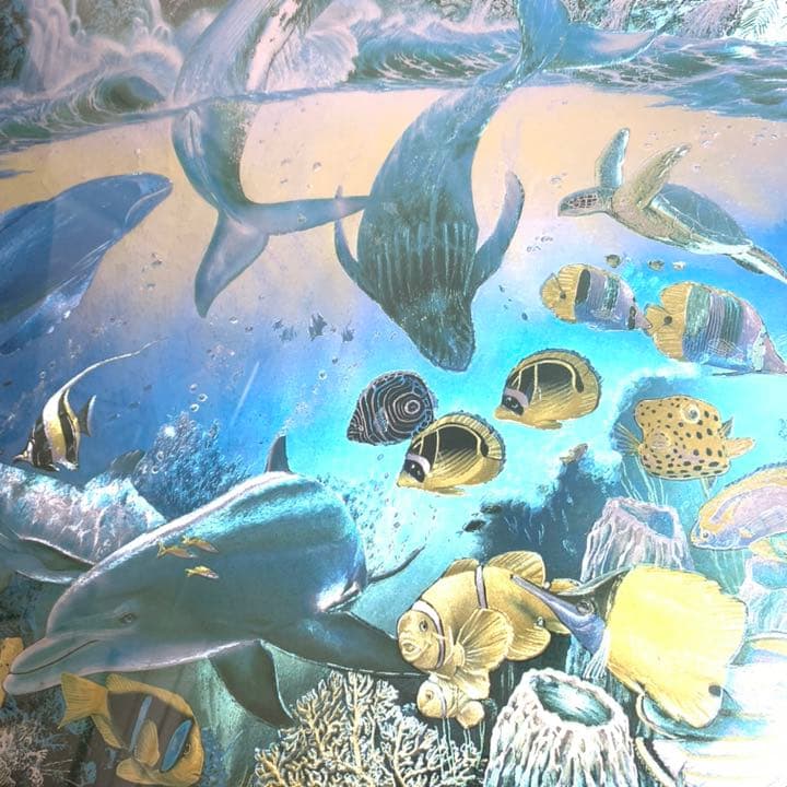 【ラッセン】サンクチュアリー クリスチャンラッセン 絵画 額装