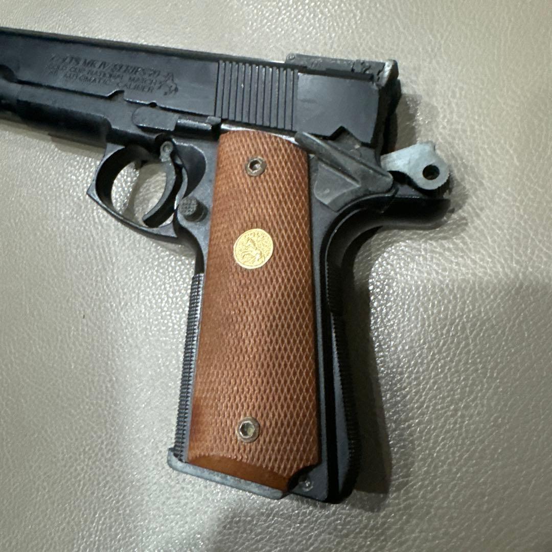 動作品ガスガン Colt Mk.IV Series'70 ゴールドカップ コルト