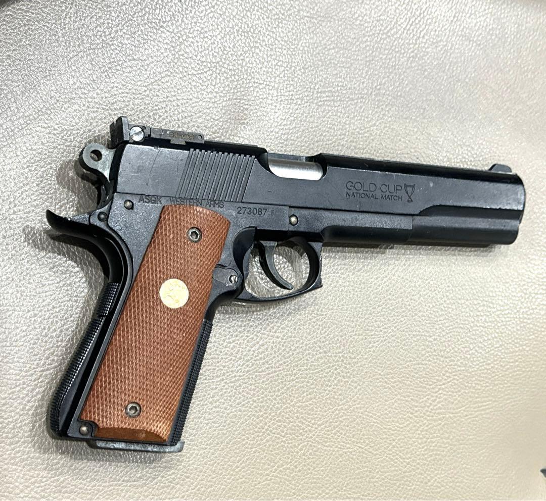 動作品ガスガン Colt Mk.IV Series'70 ゴールドカップ コルト