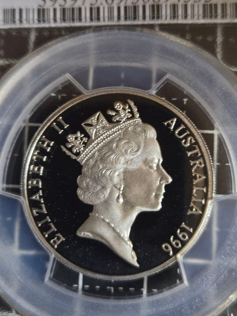 1996年 オーストラリア 20セント 硬貨 PCGS PR69 DCAM