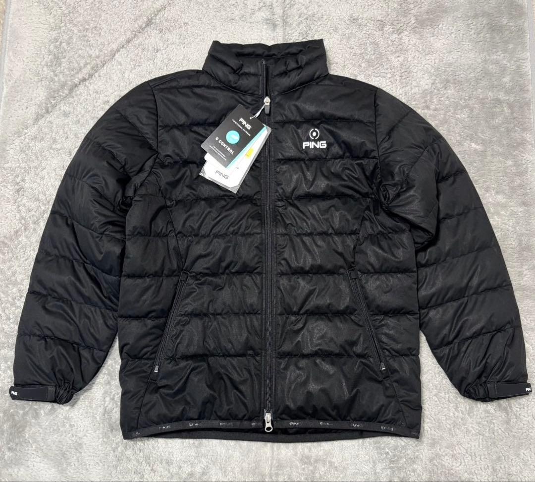 ★新品タグ付き★ PING ゴルフ 中綿ジャケット レディース Lサイズ 黒