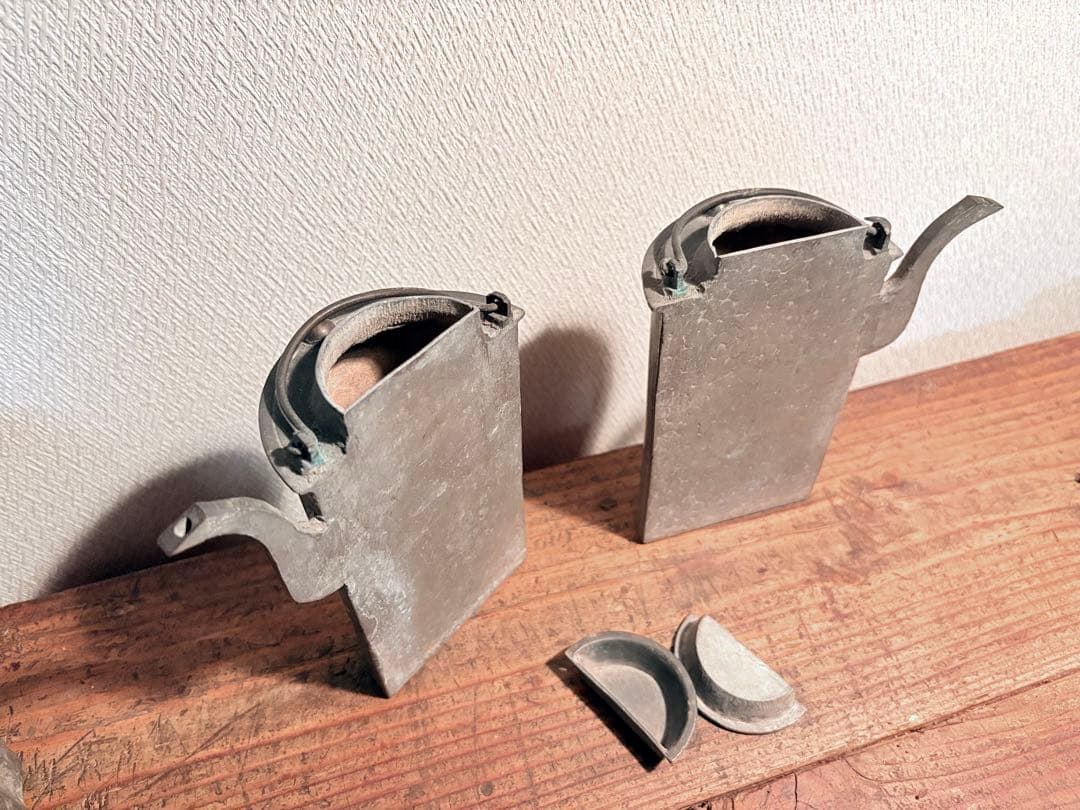 時代酒器 骨董 古玩 酒燗器 二重 ちろり 燗銅壷 熱燗器 酒沸 野燗炉