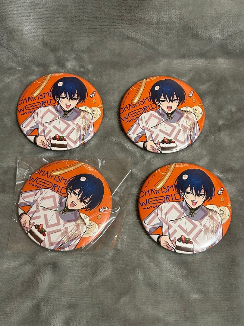 カリスマワールド 缶バッジ 本橋依央利