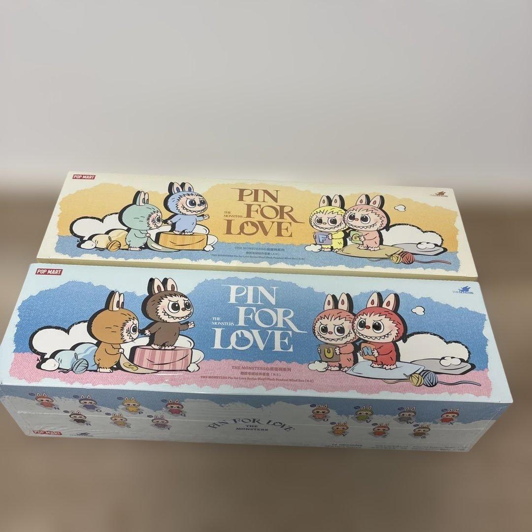 PIN FOR LOVE ラブブ イニシャルアソート　アルファベット ぬいぐるみ