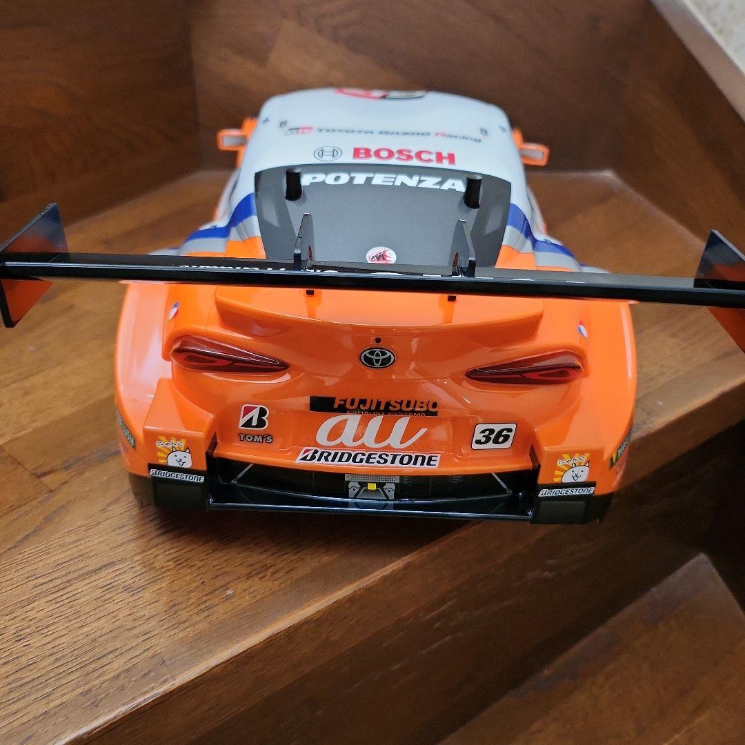 タミヤ au TOM'S GR Supra 　メーカー塗装済ボディ