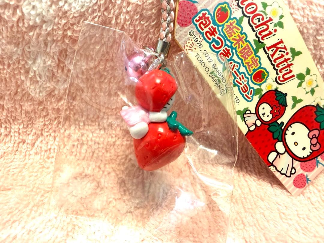 ご当地キティ いちごストラップ 栃木限定