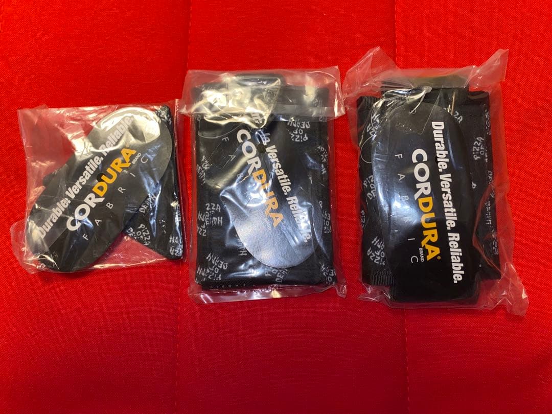 Pizza Of Death⭐︎CORDURA 黒 ポーチセット 3点セット