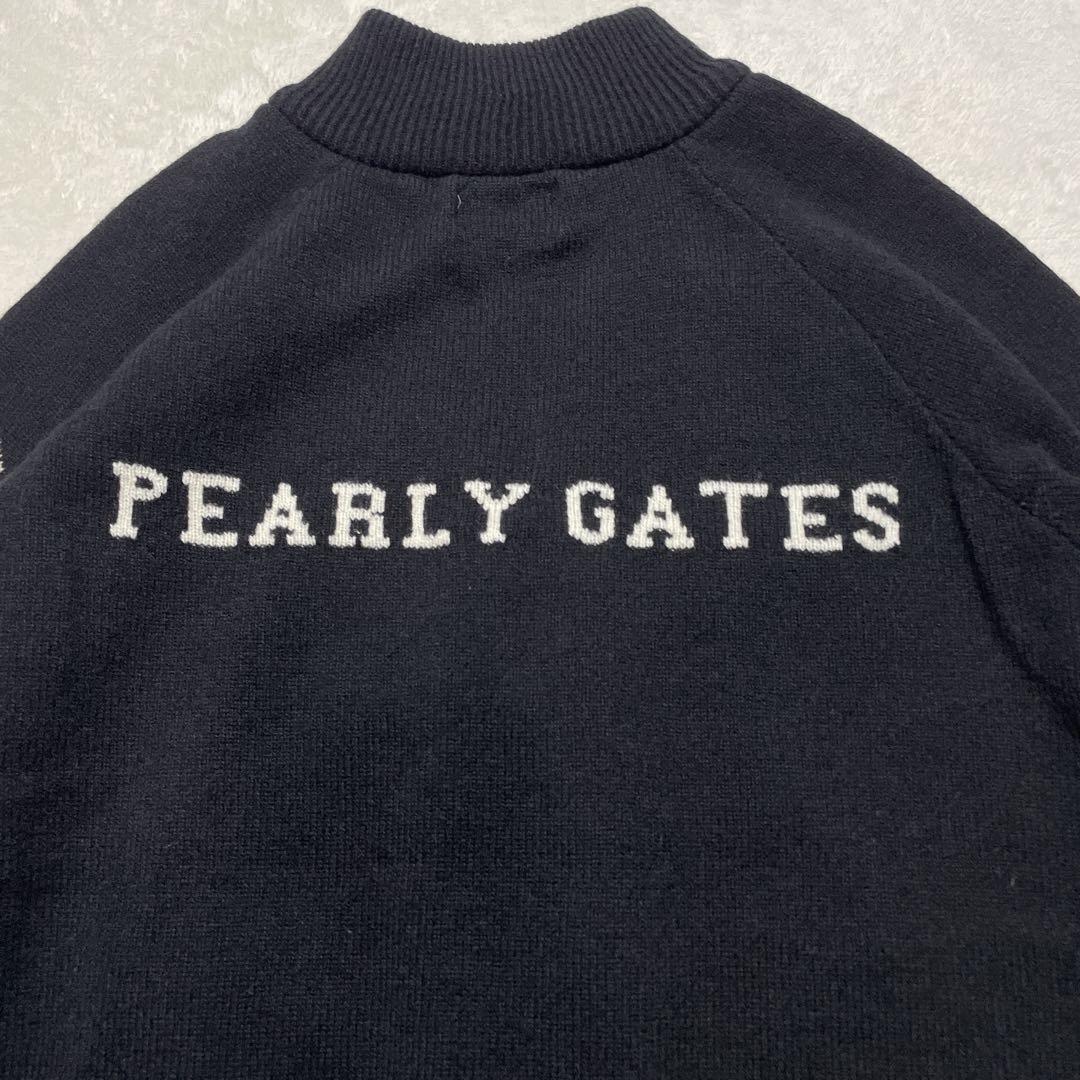 PEARLYGATES 異素材　ジャケット　ウール　ナイロン　ジップ