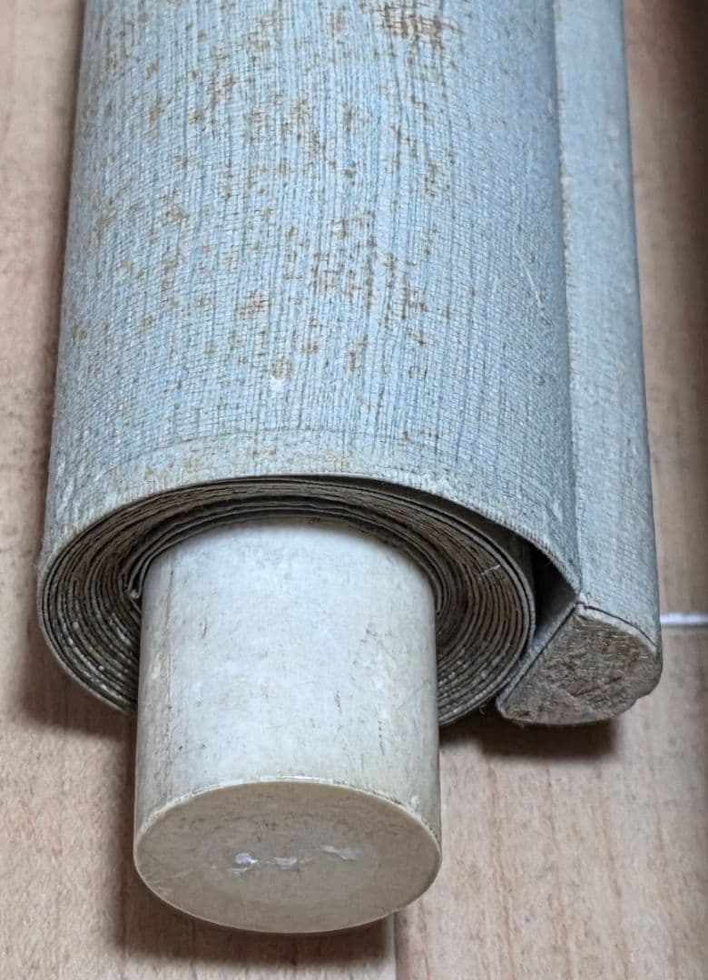 【枝垂れ白菊図】周平 2724 掛け軸 肉筆