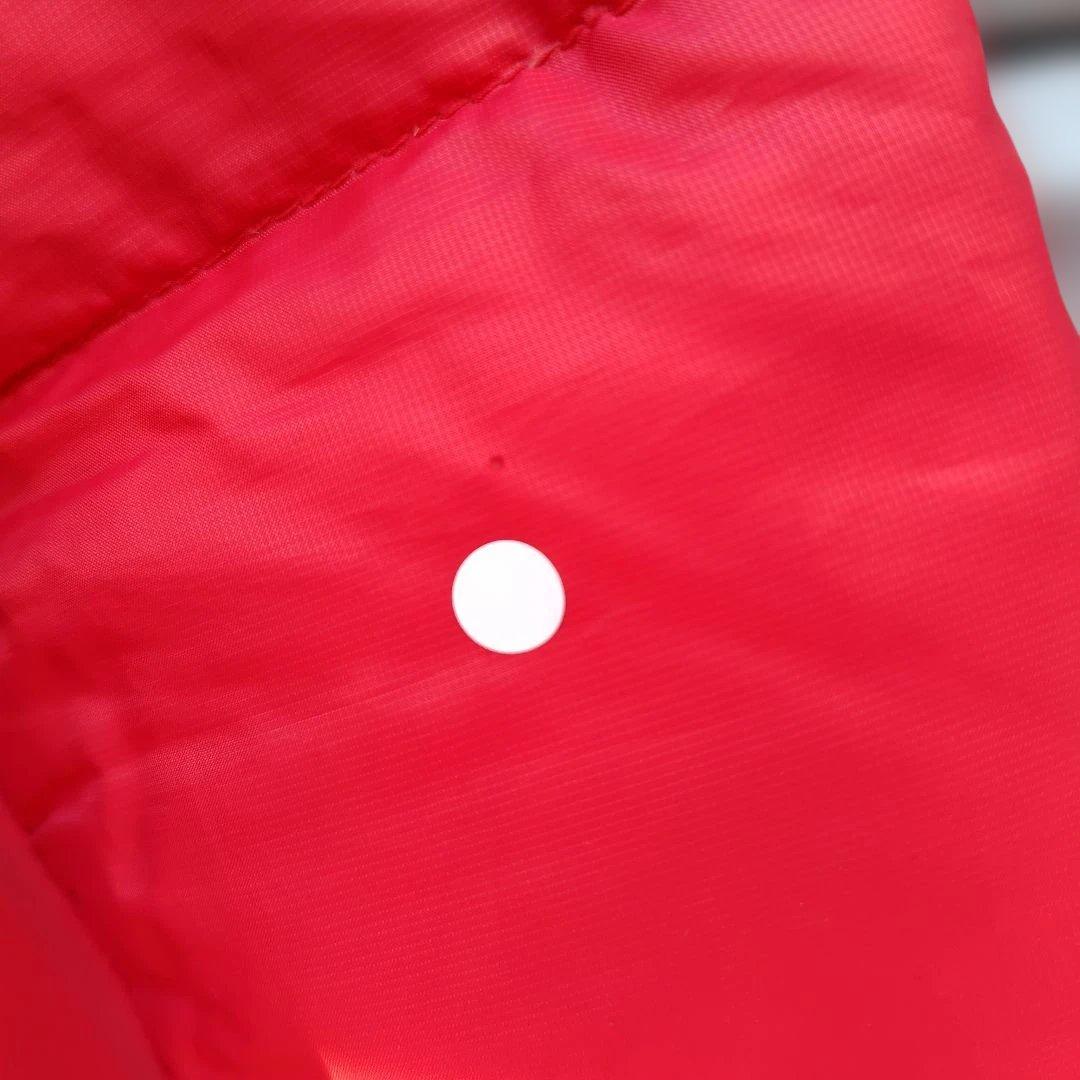 値下げ パーリーゲイツ ゴルフ ダウンジャケット 赤黒