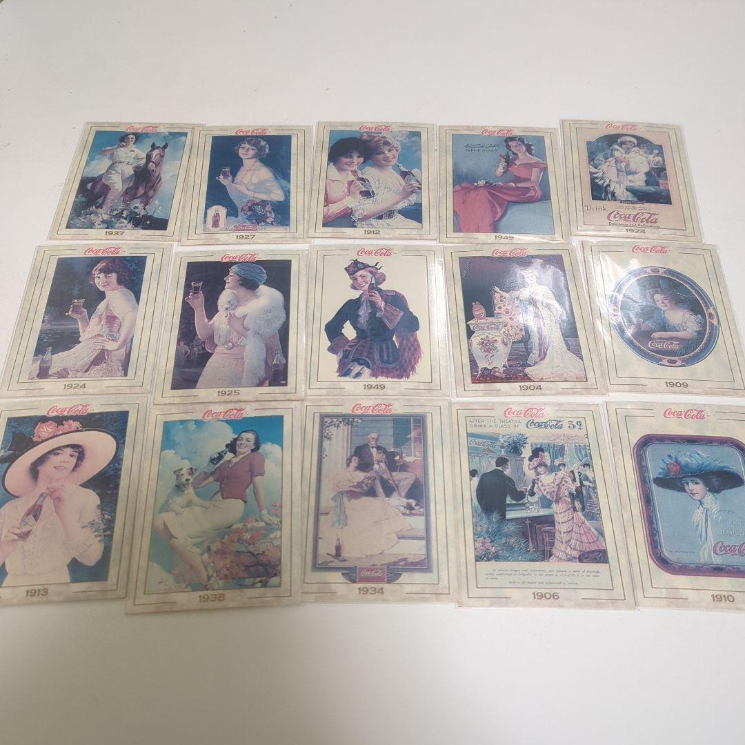 コカ・コーラ レトロカードヴィンテージ広告カードセット