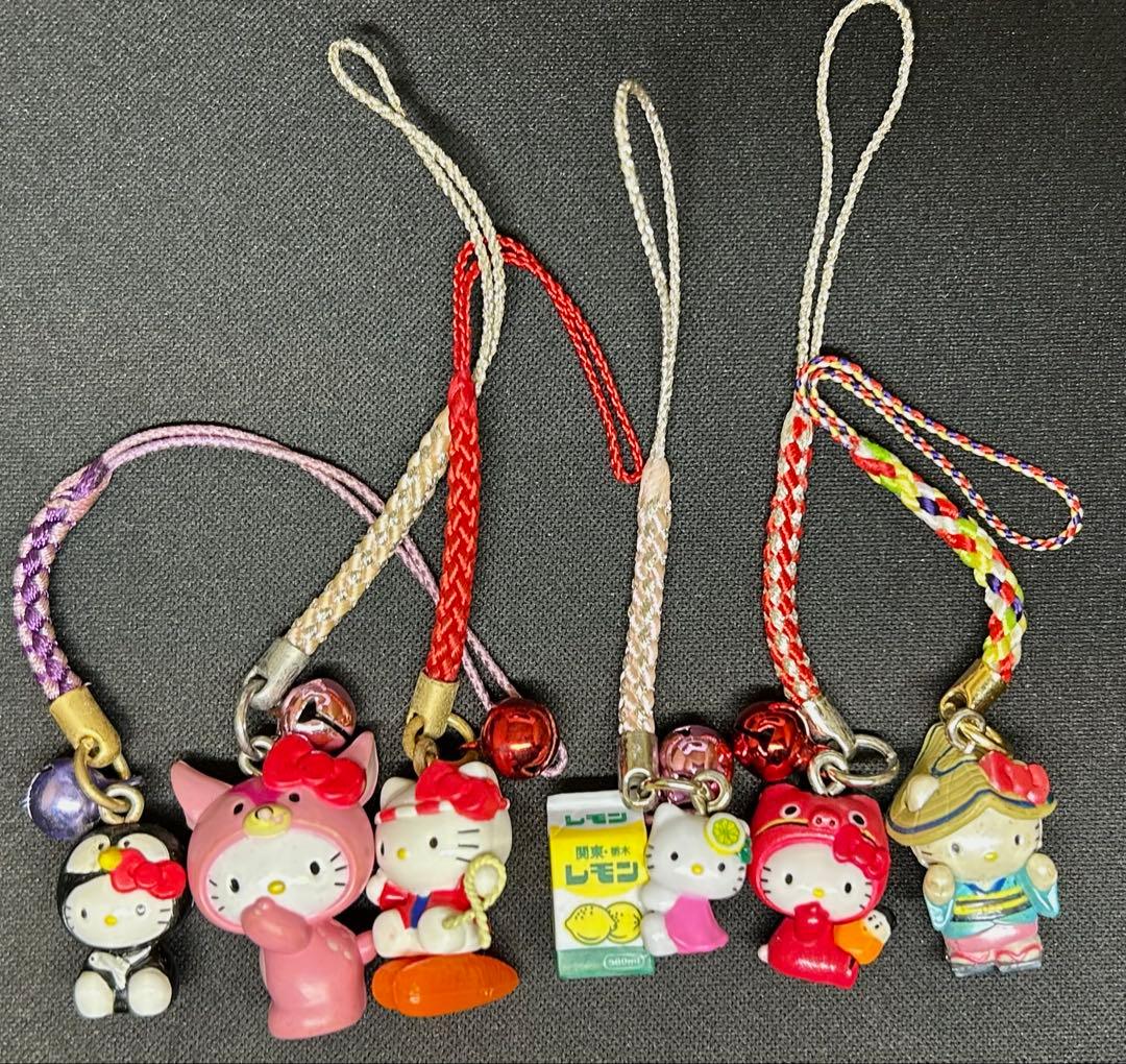 レア　ご当地キティ　大量　25個まとめ売り　根付け　ストラップ　北海道　静岡