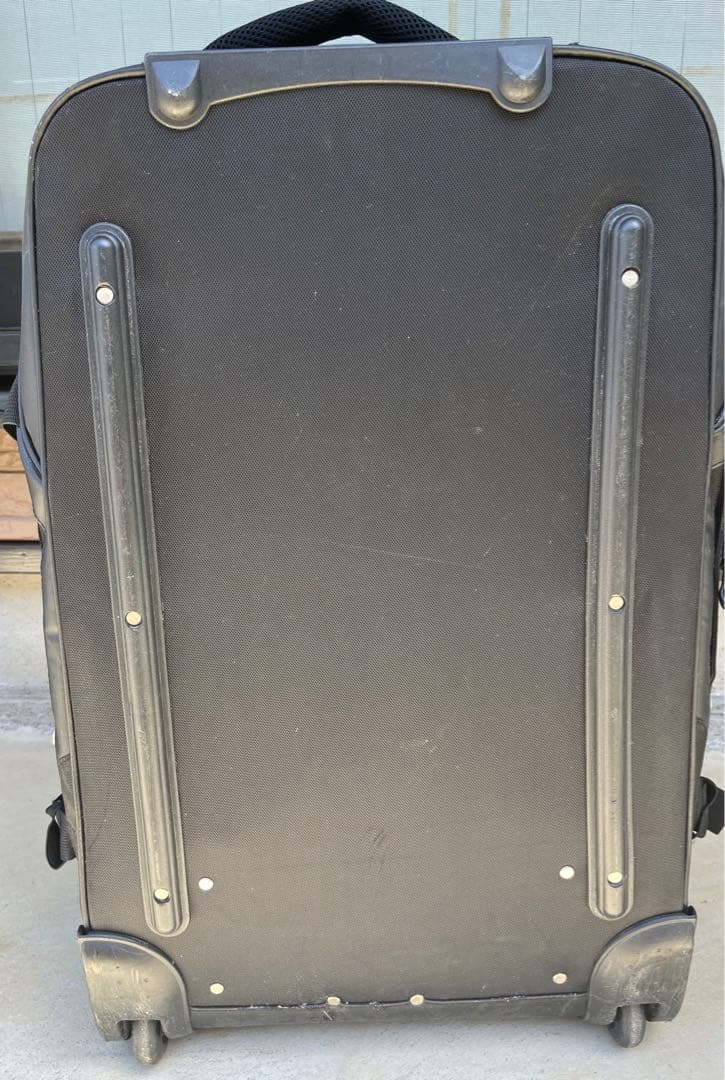 ATHLETA 遠征バッグ 黒 キャリーハンドル付き