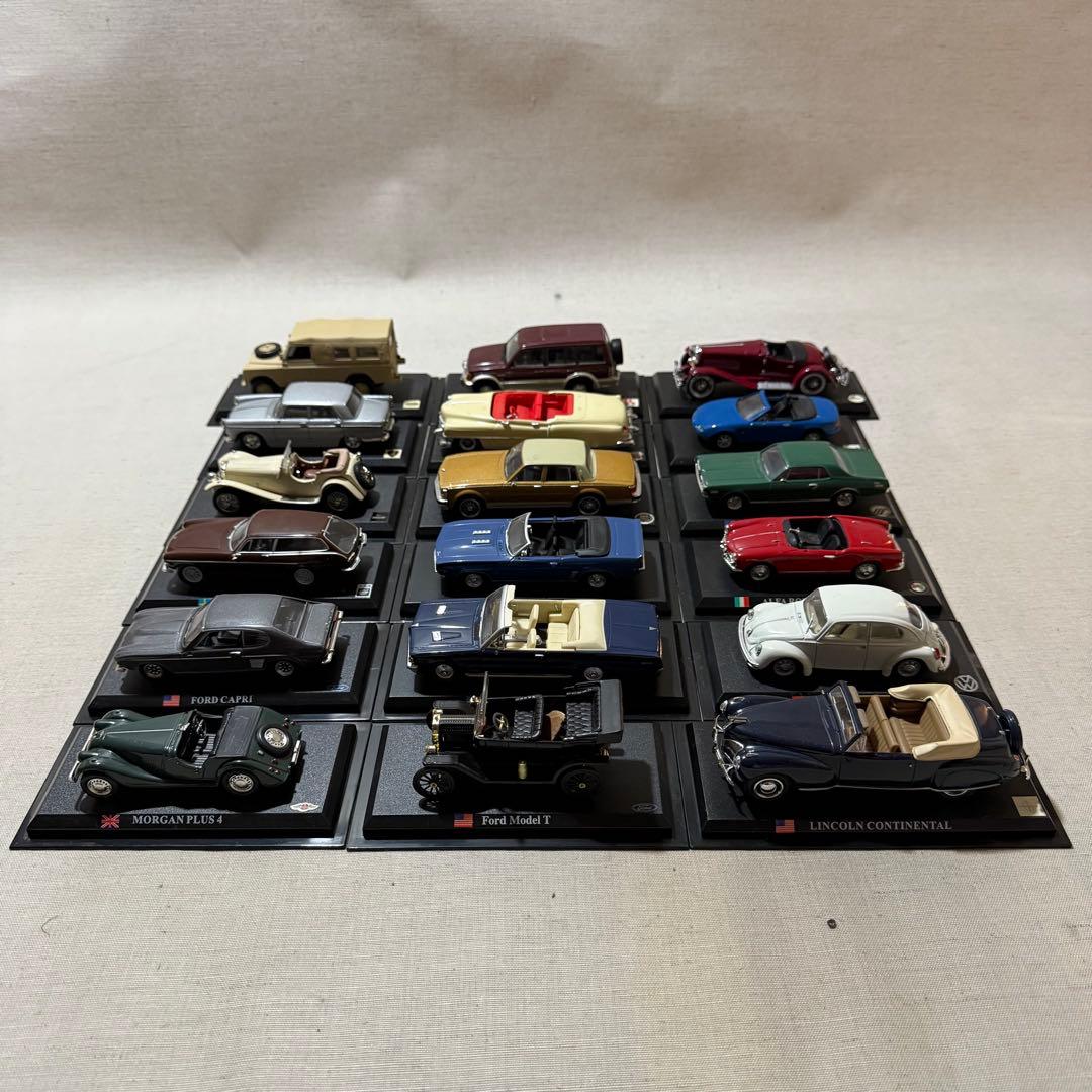 デルプラド 18台セット カーコレクション クラシックカー 1/43 ミニカー