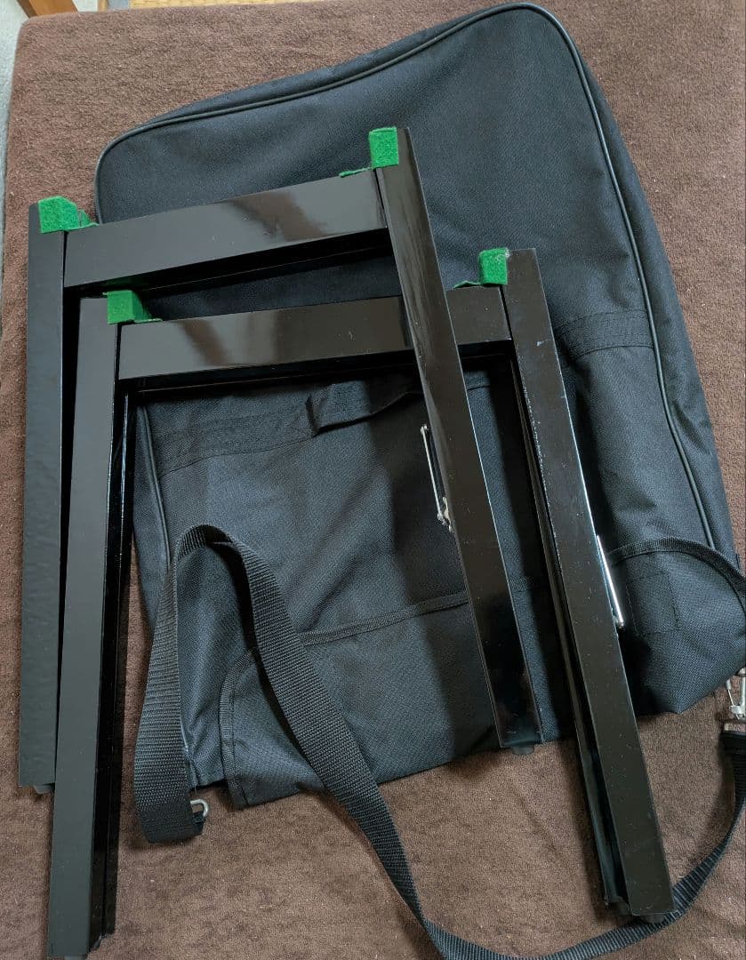 琴 立奏台 折りたたみ式 ケース付き A型 和楽器 演奏・練習用