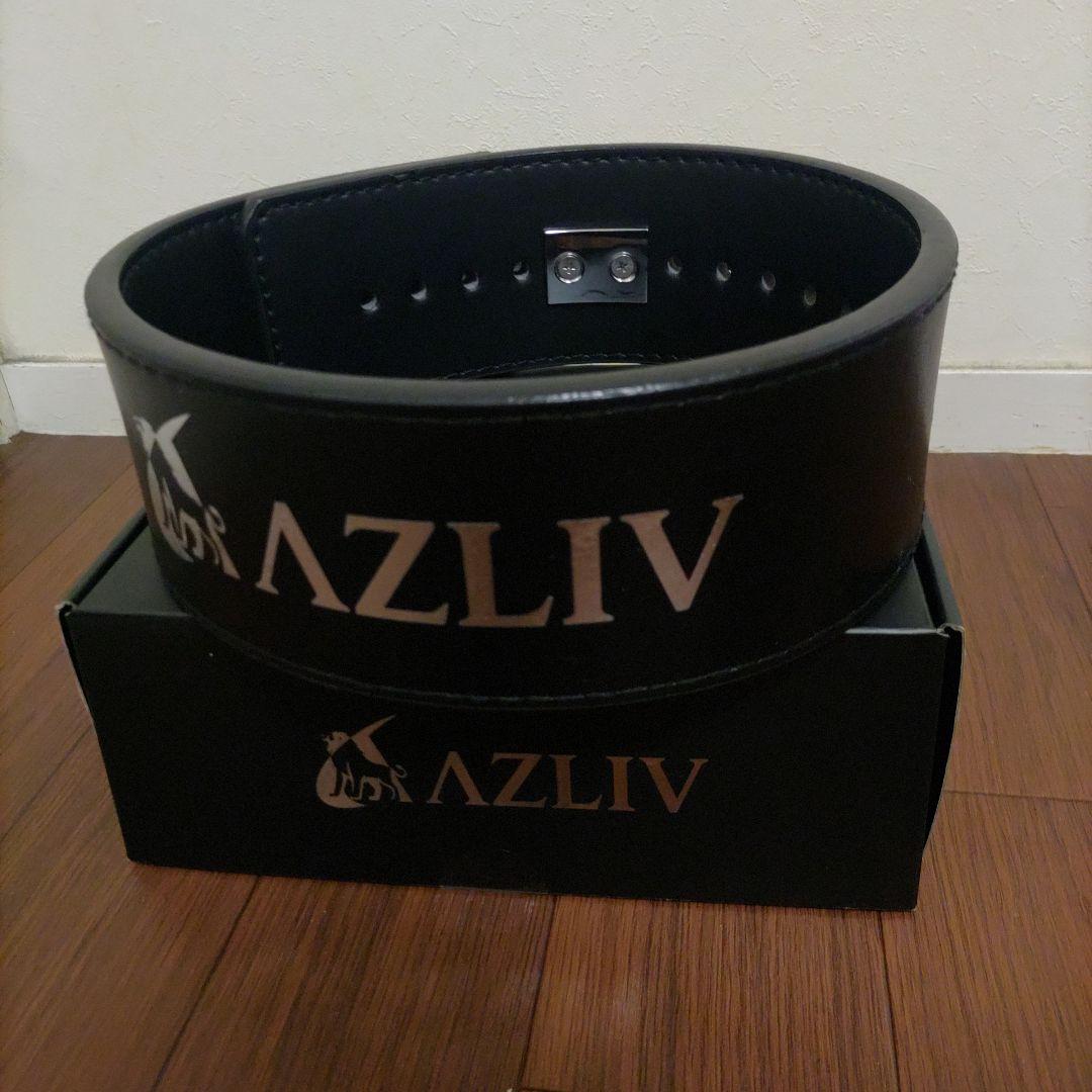 AZLIV トレーニングベルト 黒 Mサイズ