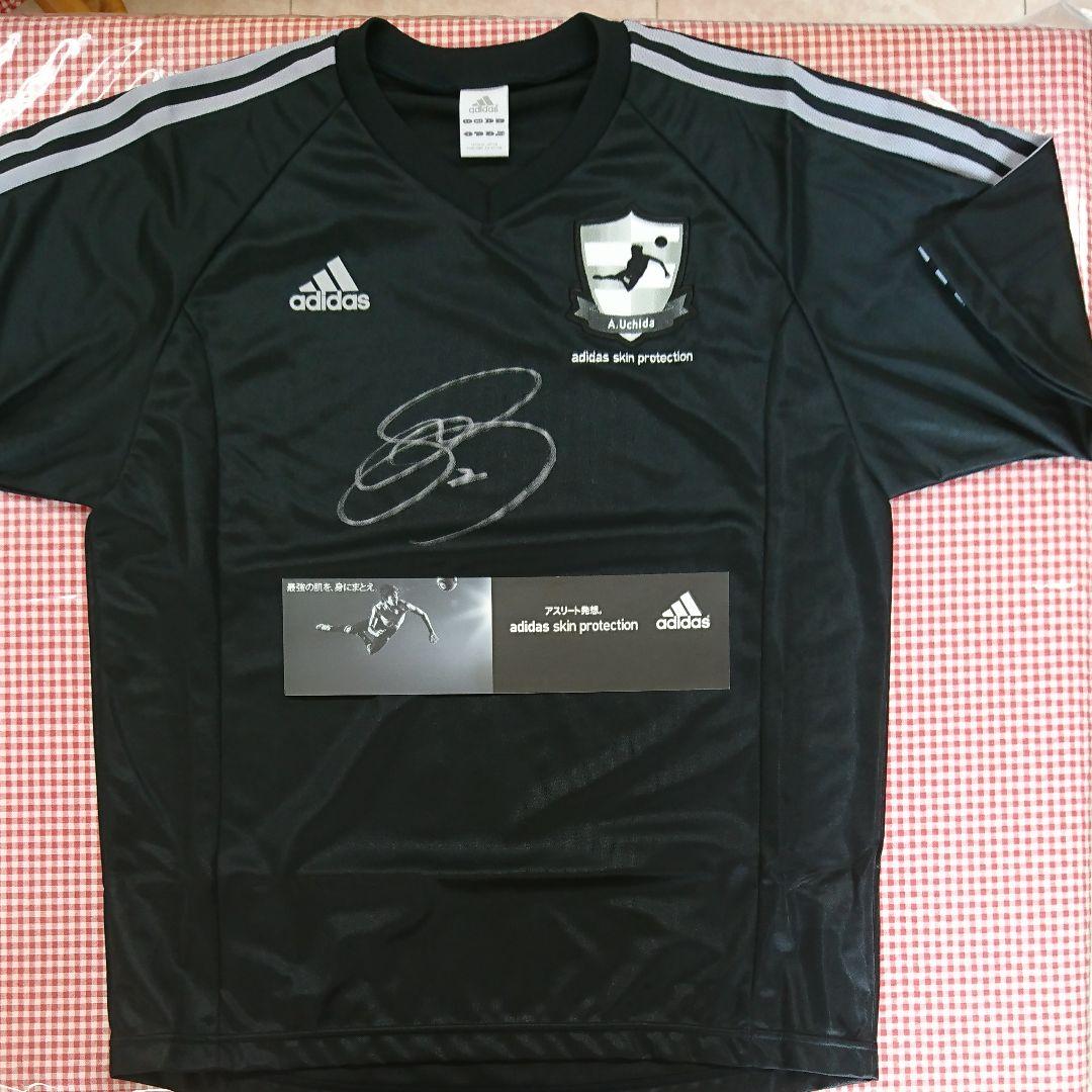 内田篤人直筆サインKOSE×adidasコラボTシャツ(非売品)