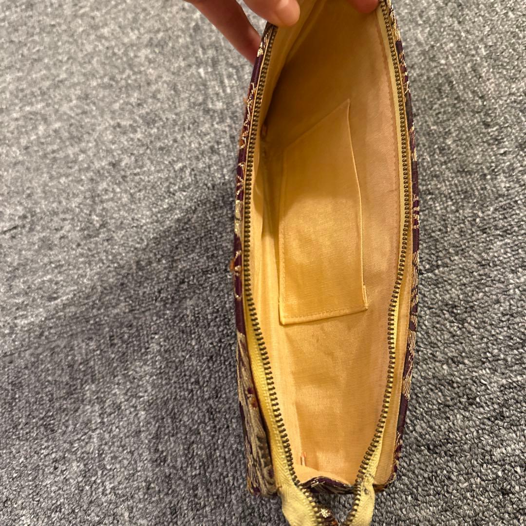 三味線バチ 花柄布地ケース付き