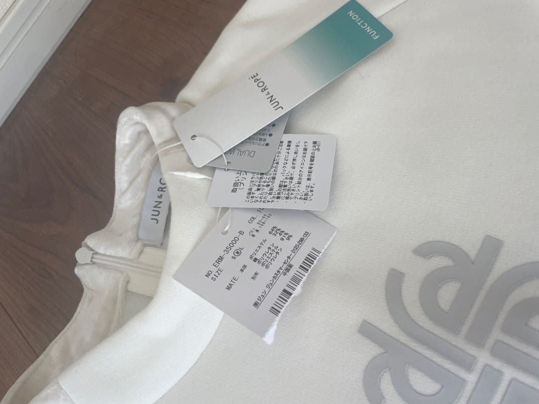 新品未使用　JUN & ROPE ゴルフウェア　ボンバーヒート　Mサイズ