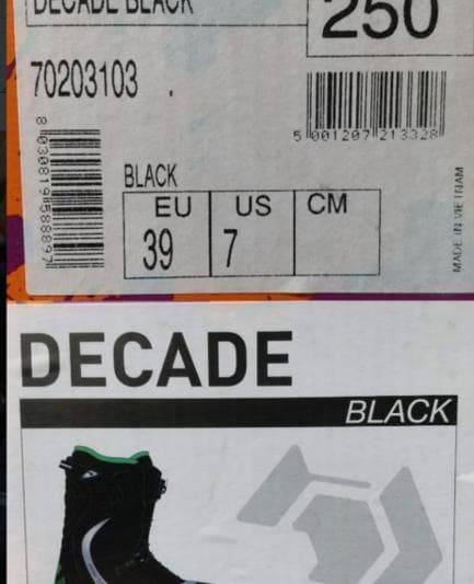 Northwaveディケイド。着用２回。使用に問題ない故障一部アリ。