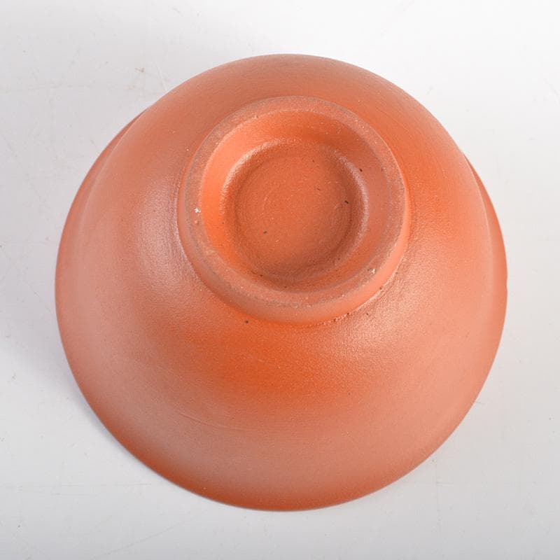 煎茶道具　紫砂　朱泥　内白釉　煎茶碗　20客まとめて　N　6332