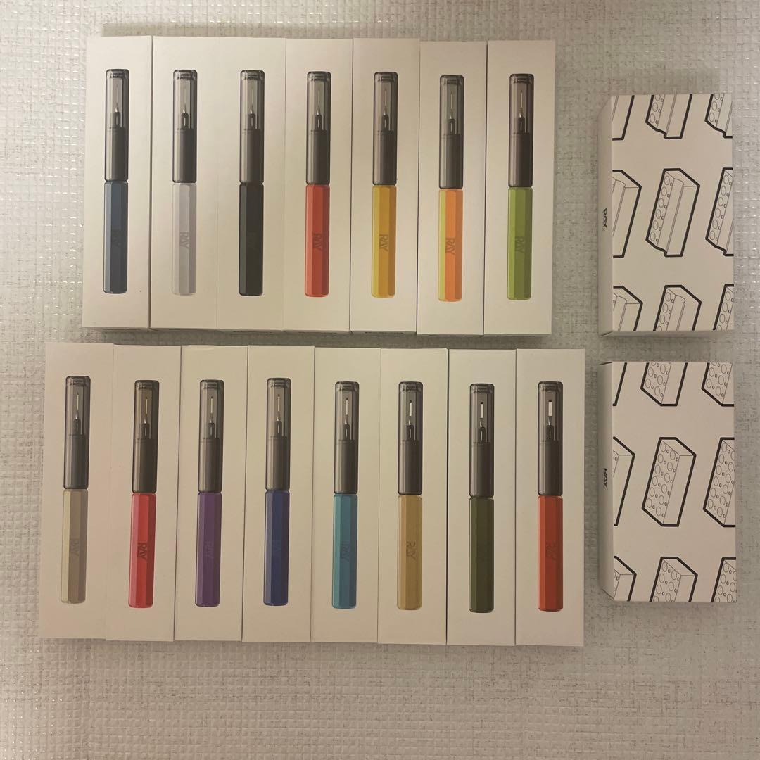 【新品】RAY STUDIO Beacon スジボリタガネ全15種＋専用スタンド