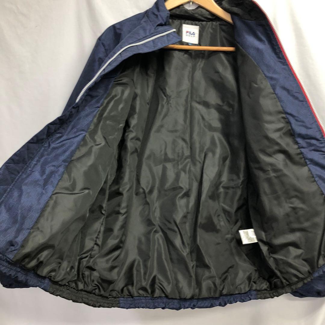 【59】FILA GOLF ゴルフウェア ジャケット パンツ 上下セット 中綿Ｌ