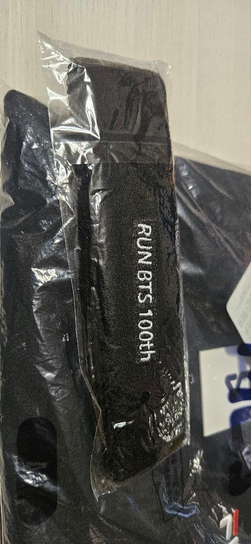 Run BTS 100回記念　公式　スウェット　ヘアバンド