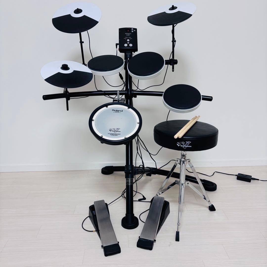 Roland 電子ドラム TD-1KV V-Drums ドラムスローン付き