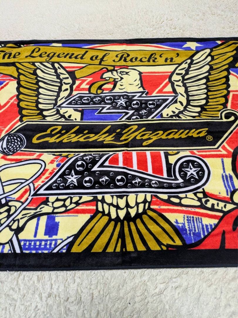 矢沢永吉SBTスペシャルビーチタオル　Eikichi Yazawa ロックタオル