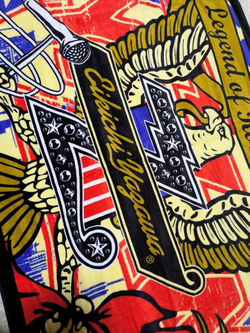 矢沢永吉SBTスペシャルビーチタオル　Eikichi Yazawa ロックタオル