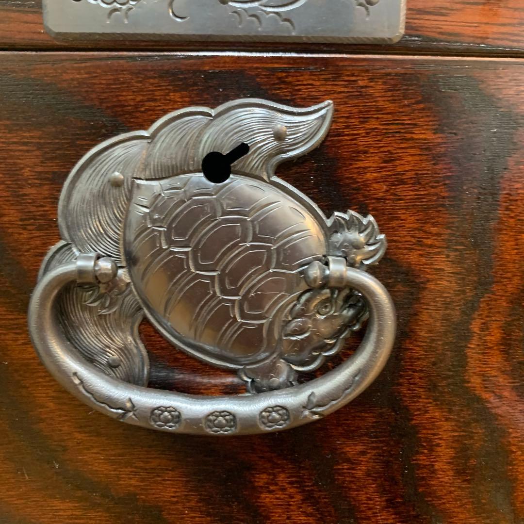 定価77万　岩谷堂箪笥　車箪笥　銅手打