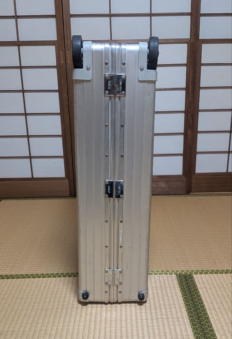 美品！RIMOWA アルミ製 キャリートランク 2輪 変形プルタブハンドルタイプ