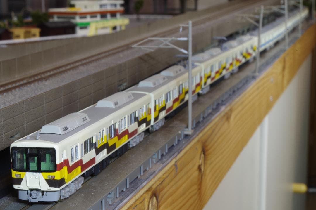 GM 421 小田急8000形 イベントカー塗装・通常塗装 6+4両編成セット