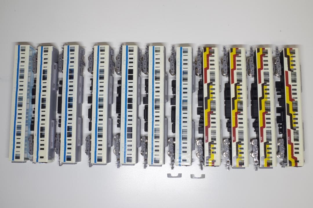 GM 421 小田急8000形 イベントカー塗装・通常塗装 6+4両編成セット