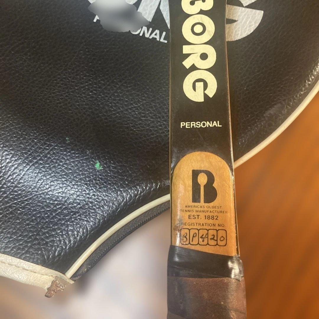 バンクラフト　テニスラケット　ボルグモデル希少品