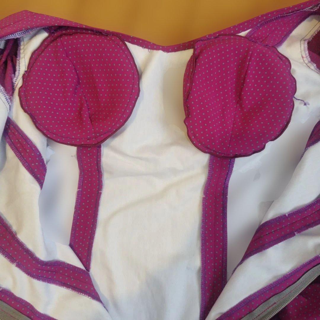 フラメンコドレス ツーピースハイウエスト