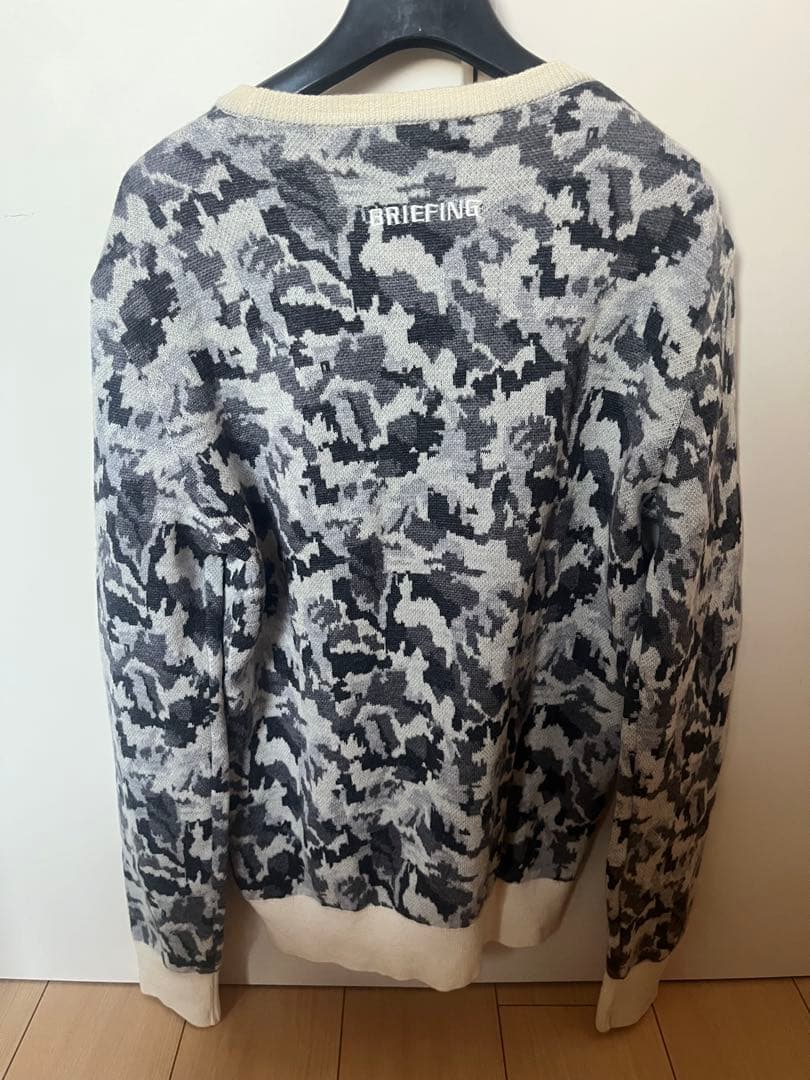BRIEFING 迷彩柄セーター