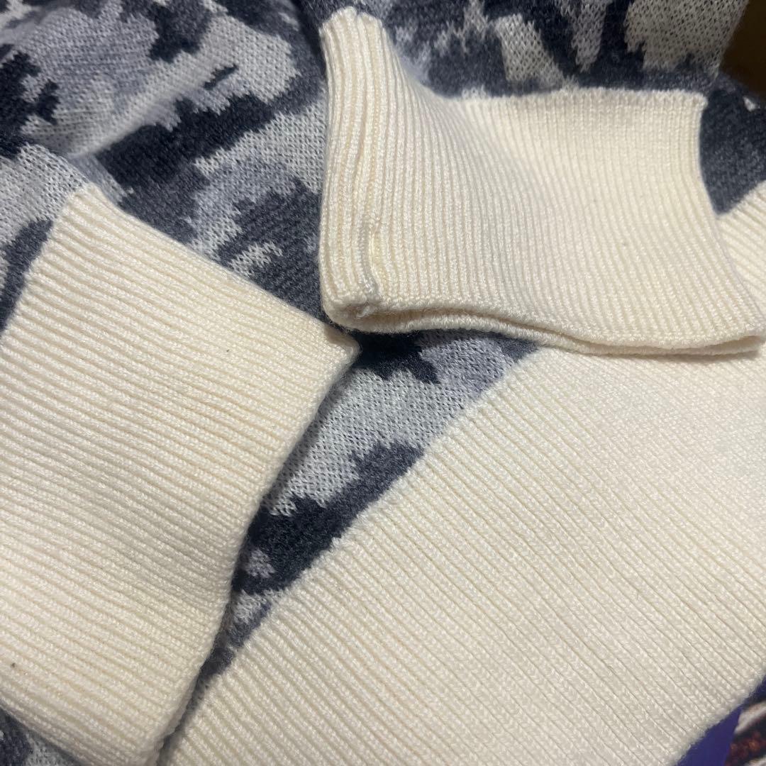 BRIEFING 迷彩柄セーター