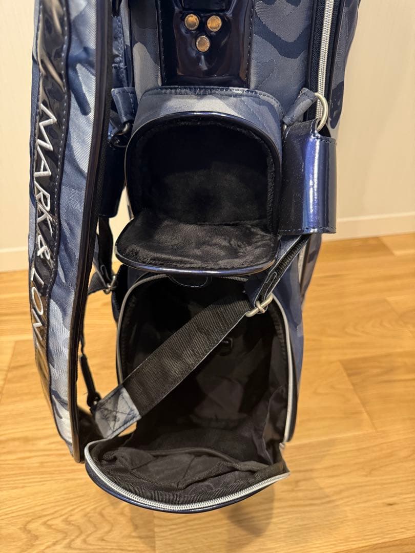 マークアンドロナ　カモフラージュ キャディバッグ　セット