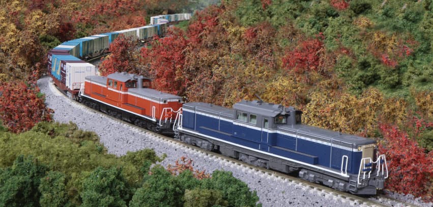 KATO 10-1317 コキ50000(グレー台車)コンテナ無積載11両セット