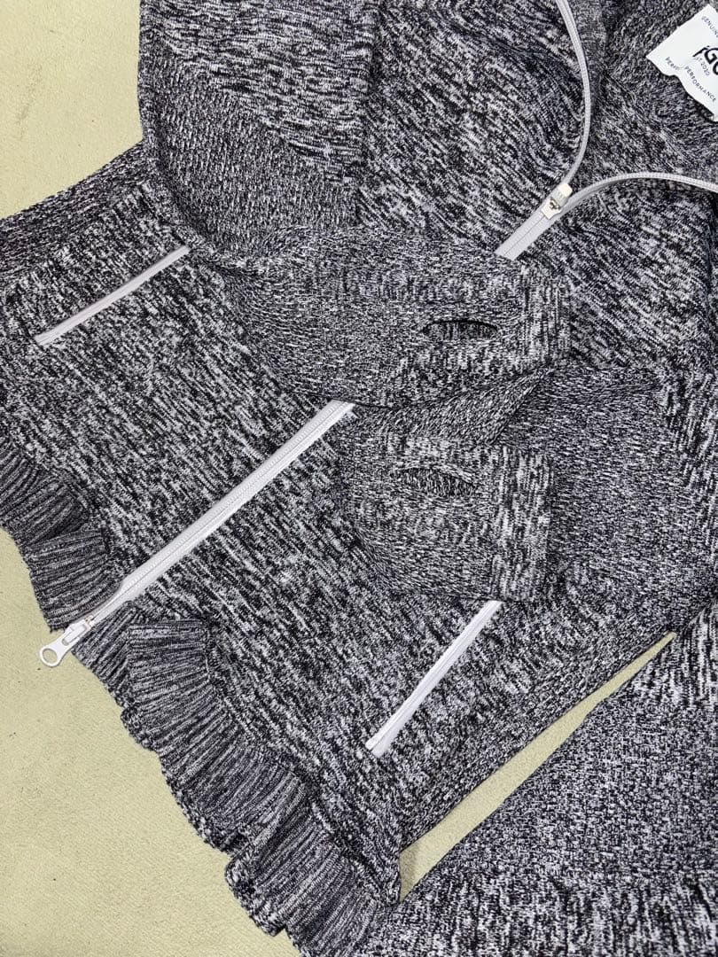 （ピーロコ）パーリーゲイツ 、高級ニット素材、セットアップ