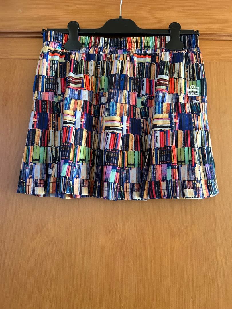 アドミラル　テニスウェア　柄スコート　LLサイズ