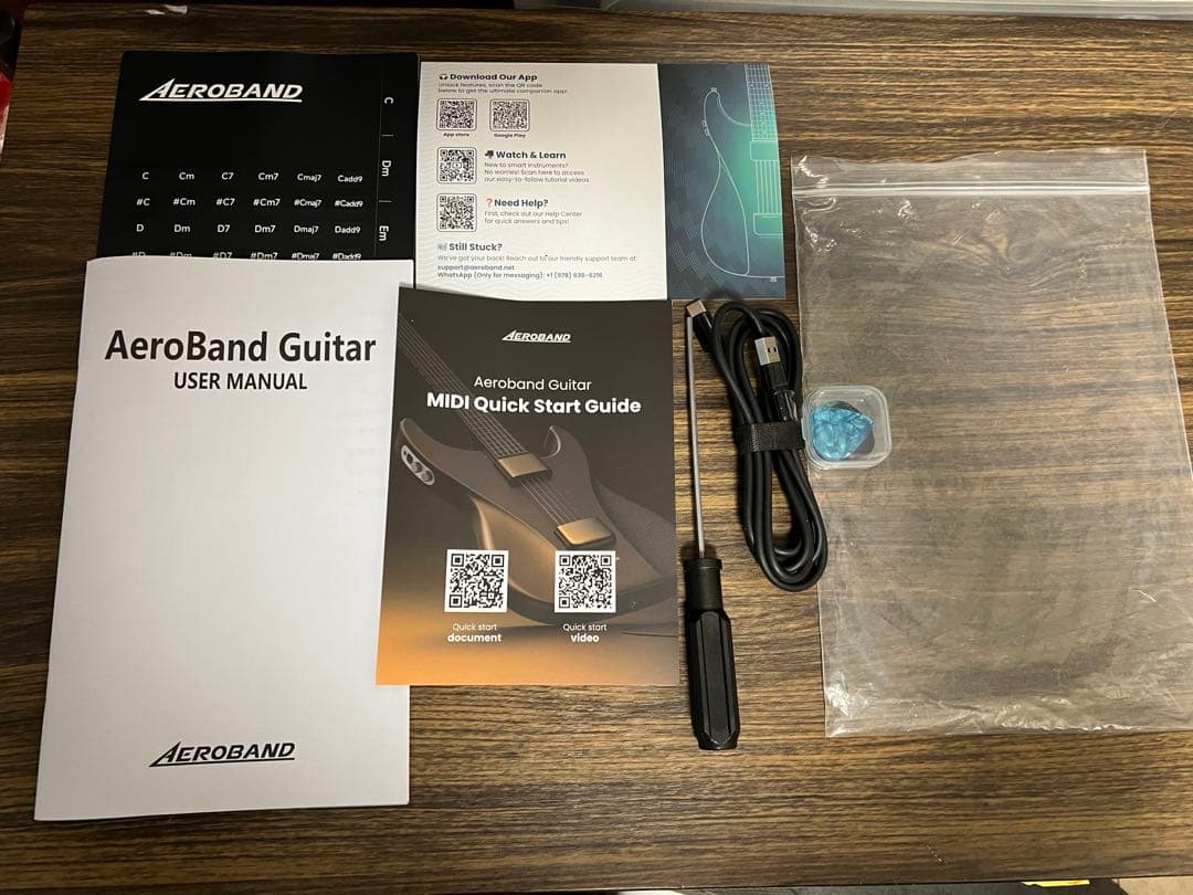 即発送 AEROBAND GUITAR エアロバンドギター