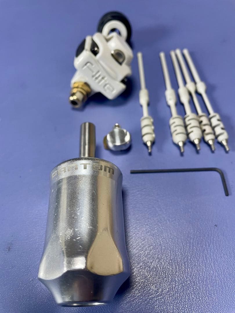 インクジェクタ フライトナノエリート&bishop grip タトゥーマシン