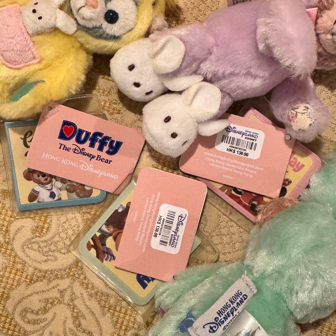 香港ディズニーランド　ダッフィー ぬいぐるみキーチェーン イースター