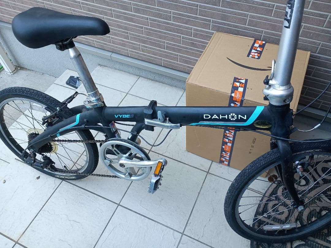 仙台市引取　DAHON Vybe ダホン　ミニベロ　折りたたみ自転車 ブラック