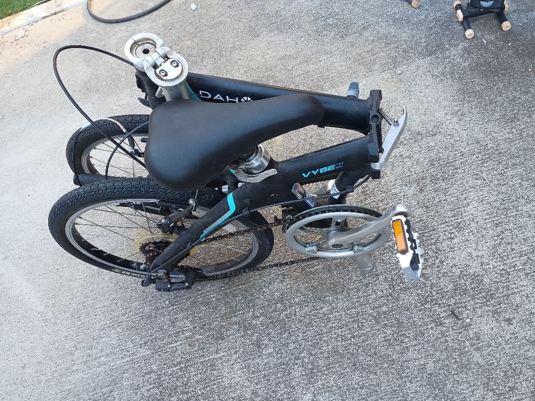 仙台市引取　DAHON Vybe ダホン　ミニベロ　折りたたみ自転車 ブラック