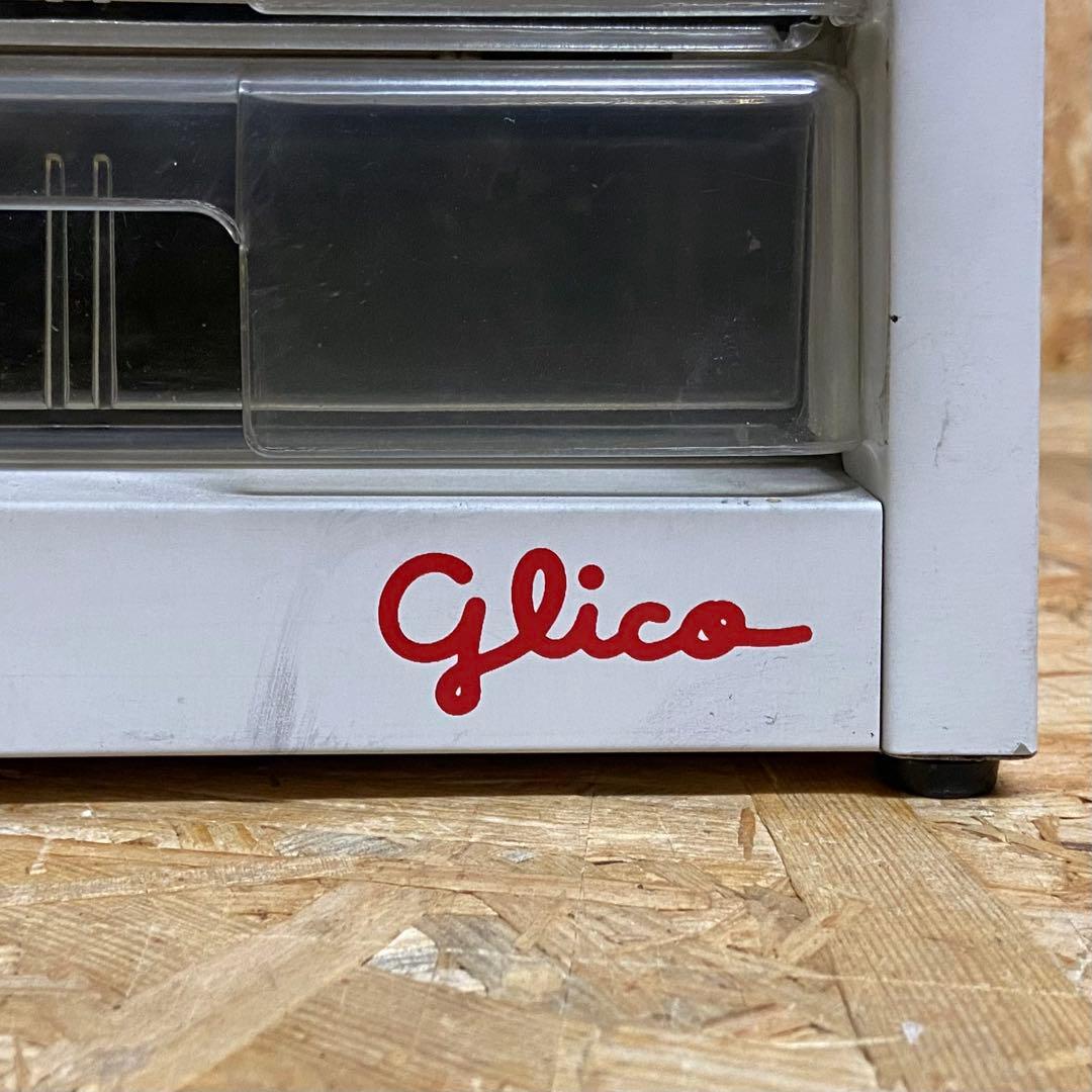 グリコ ポッキー 店舗用ディスプレイ 3段収納ケース　スチール什器 Pocky